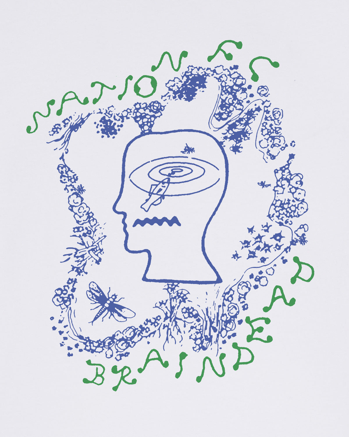 BRAIN DEAD X NATION FC TEE