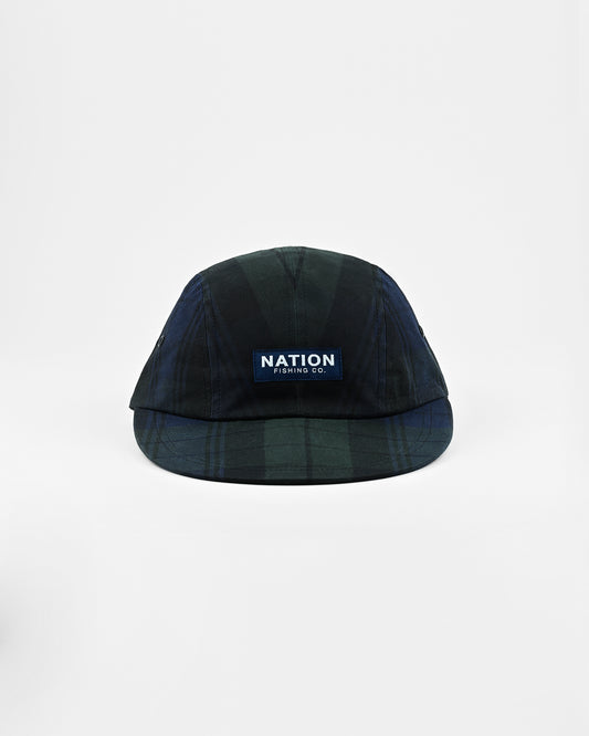 WAX COTTON LONG BILL HAT