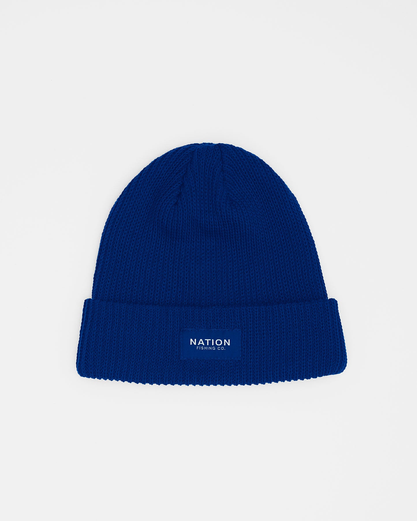 NATION FISHING BEANIE - ROYAL BLUE
